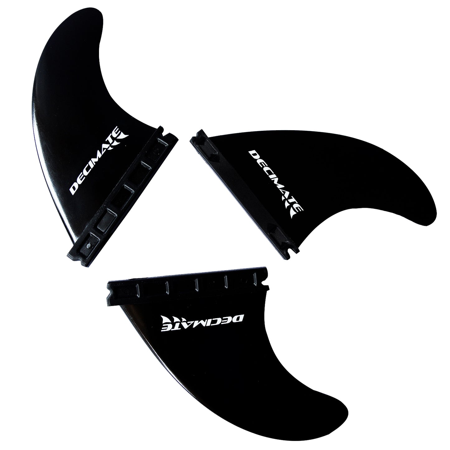 Set 3 Quillas para sistema Future Nylon Surf